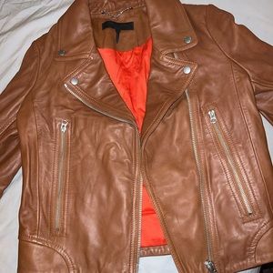 RAG & Bone lamb leather jacket